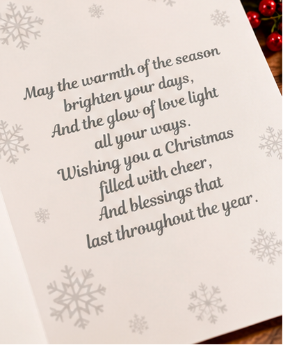 Christmas Wishes Card