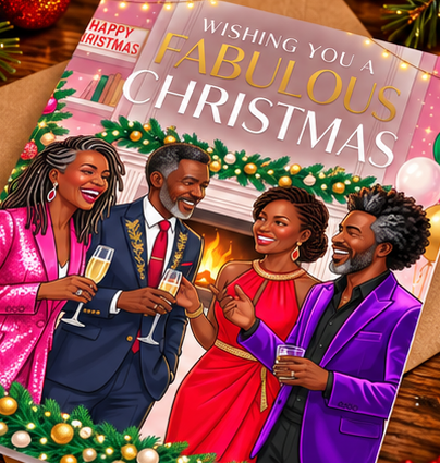 Wishing You a Fabulous Christmas Card