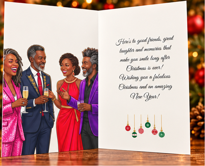Wishing You a Fabulous Christmas Card