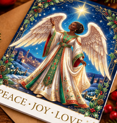 Peace Joy Love Christmas Card