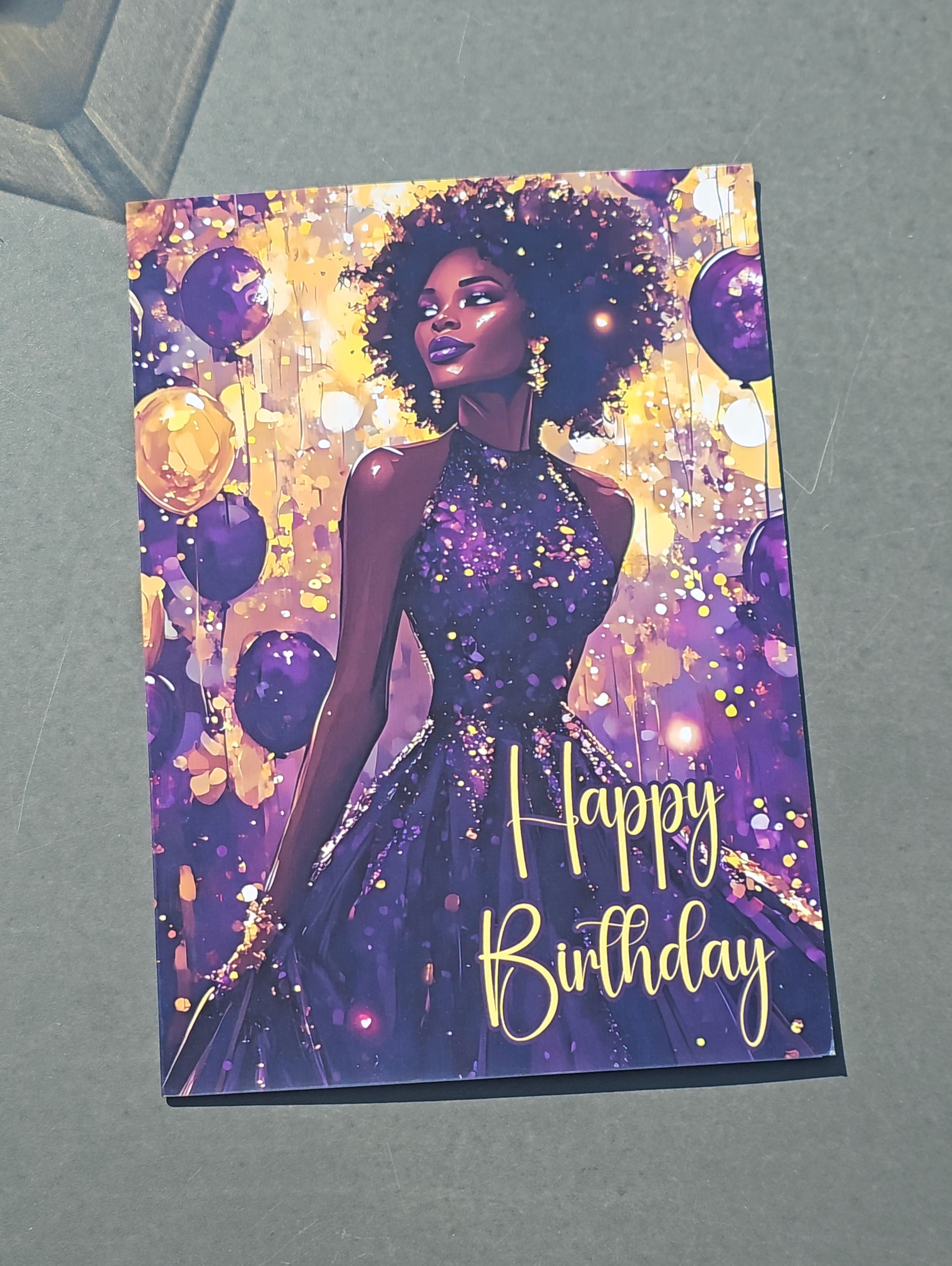 Birthday Card - Sparkling