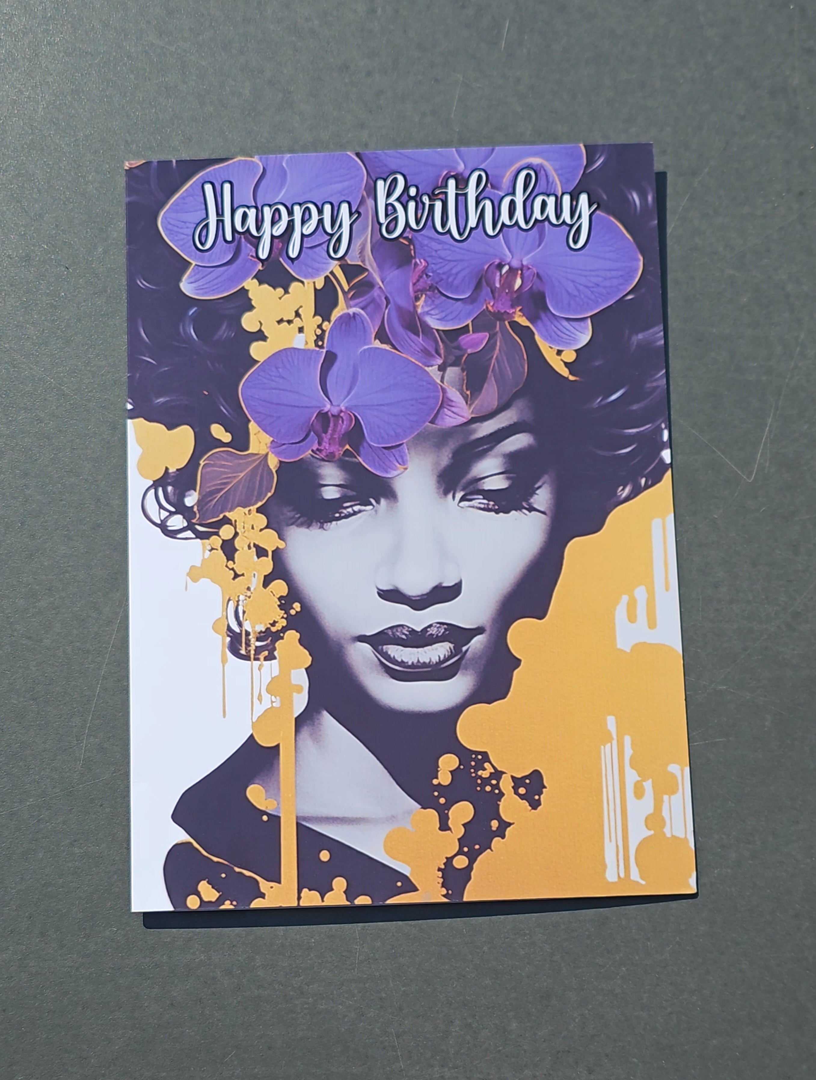 Birthday Card - Hint of Purple