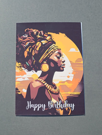 Greeting Card - Sunset