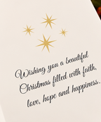 For Unto Us a Saviour Is Born Christmas Card