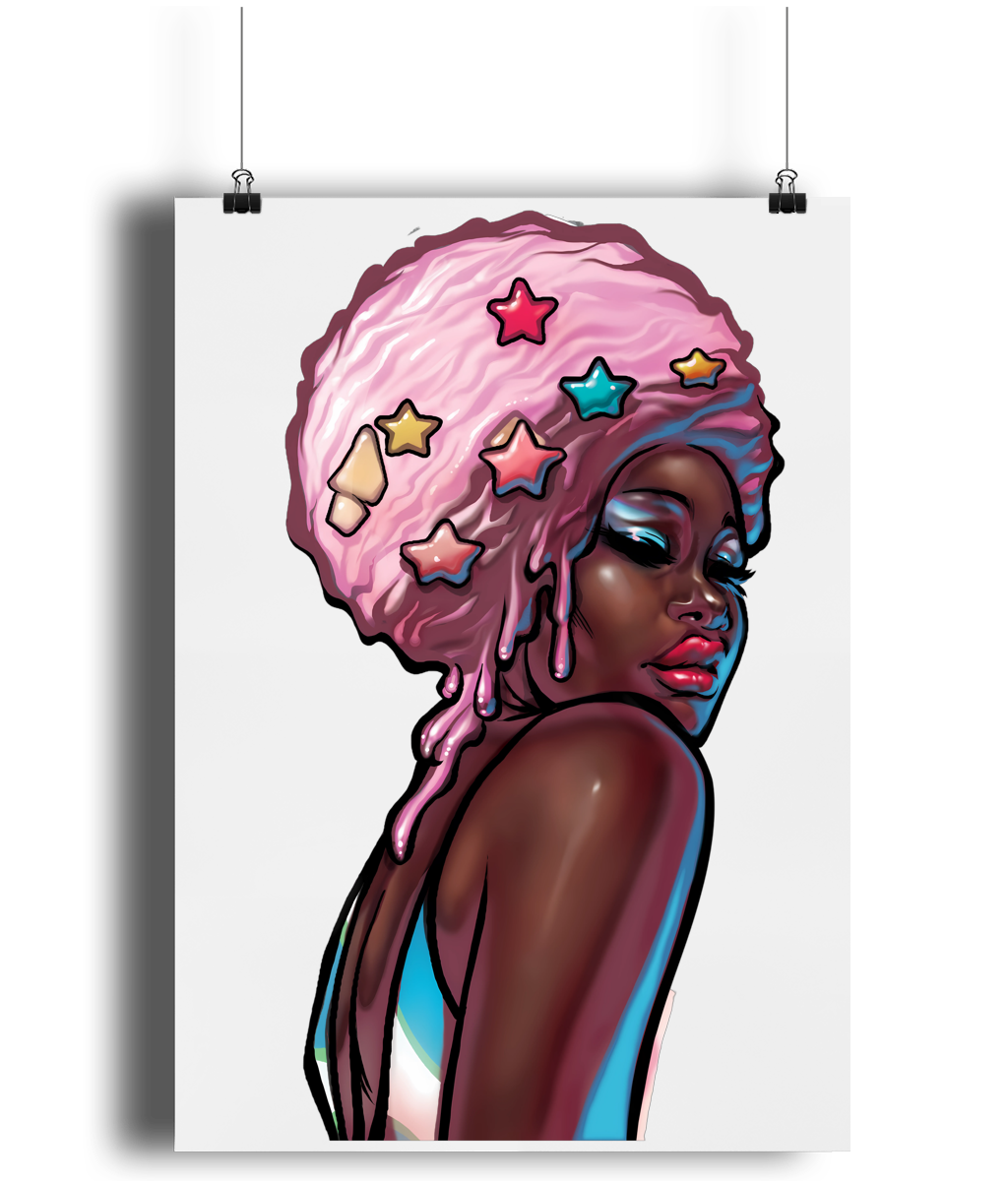 Scoop Art Print